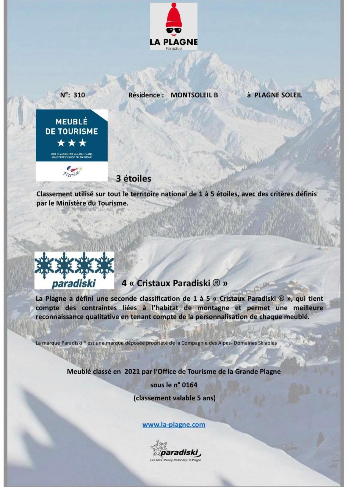 Plagne Soleil - 5 Pers - 4 Etoiles Paradiski - Vue Montagne - Acces Direct Pistes Skis Aux Pieds La Plagne-Tarentaise Екстер'єр фото